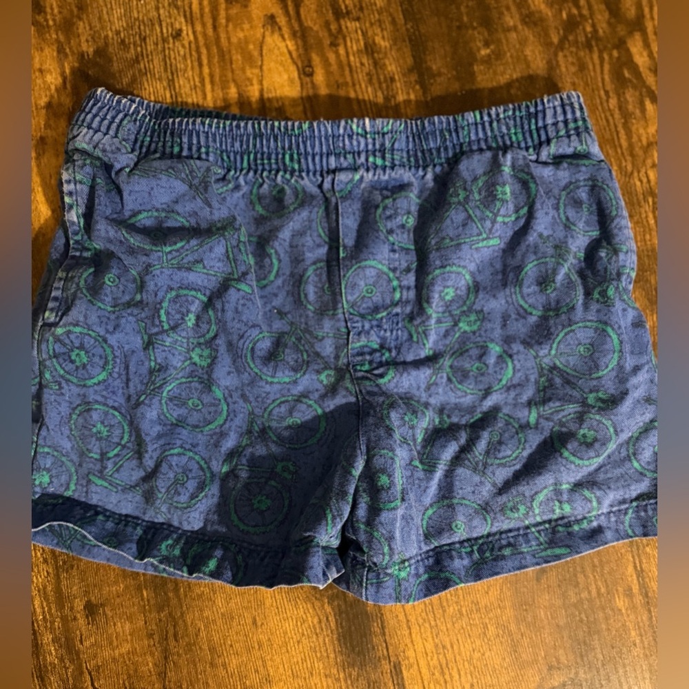 Gymboree vintage 1990 Blue and Green Patterned Shorts